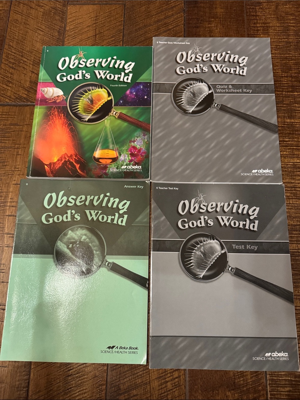 Abeka 6th grade observing gods world book
